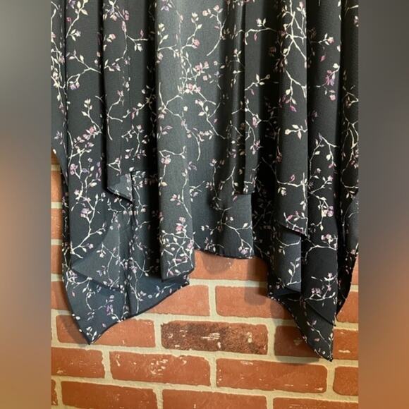 J Jill Blue Floral Kimono - Picture 5 of 7